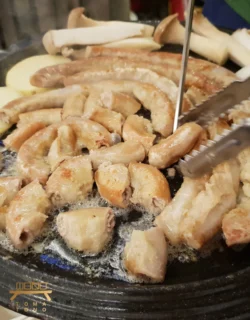 소곱창 구이 grill beef intestines
