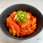 홍어회무침 spicy raw sliced skate