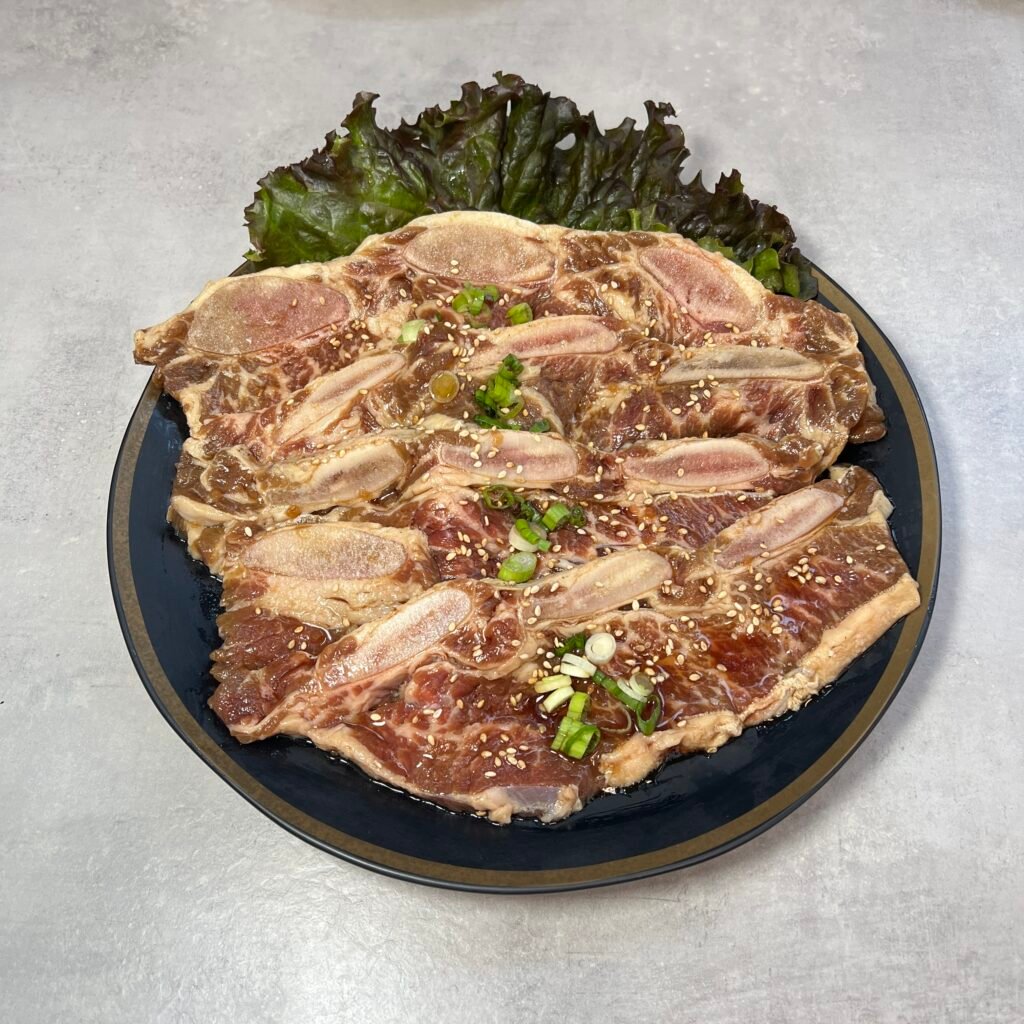 la 갈비 beef short ribs