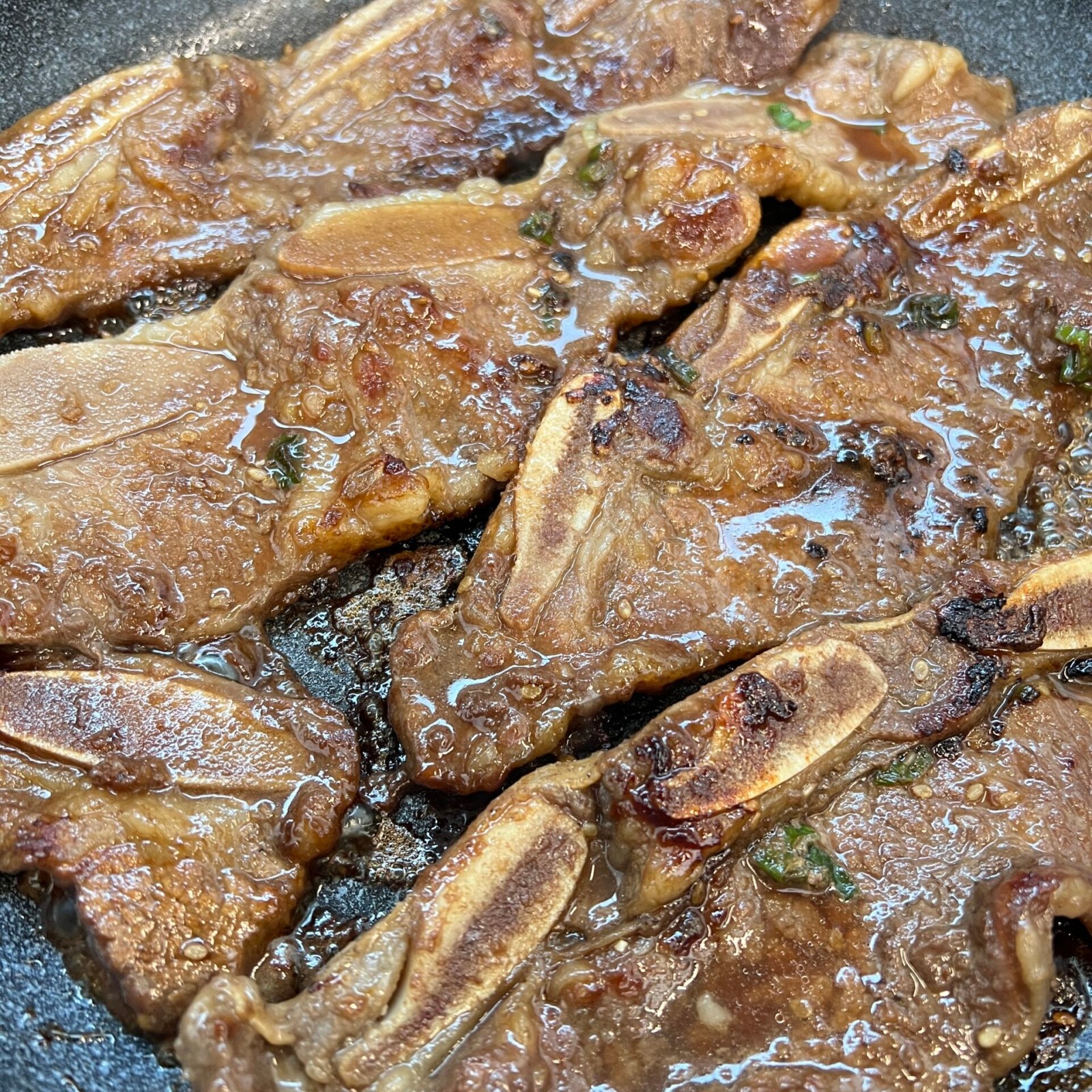 la 갈비 beef short ribs