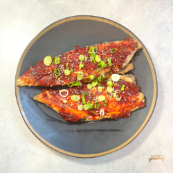 양념고갈비 Mackerel with Spicy Sauce
