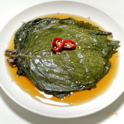 간장 깻잎장아찌 soy sauce perilla leaf pickles