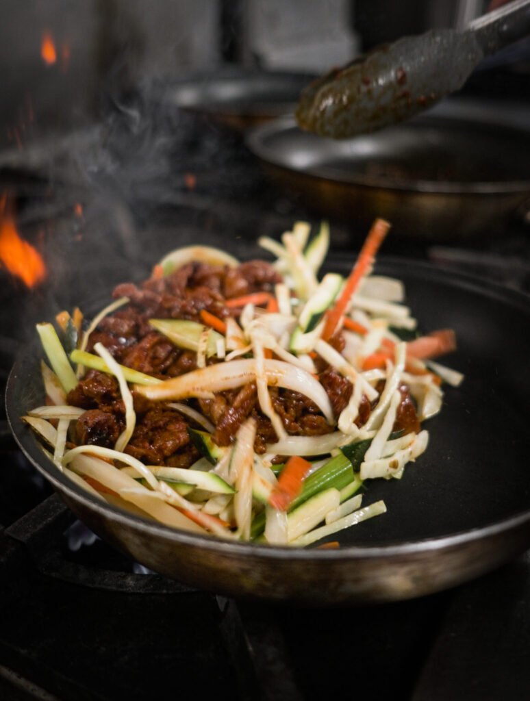 매운 돼지불고기 spicy pork bulgogi