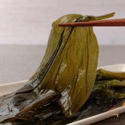 명이나물 pickled wild garlic leaves