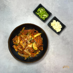 매운 돼지불고기 spicy pork bulgogi