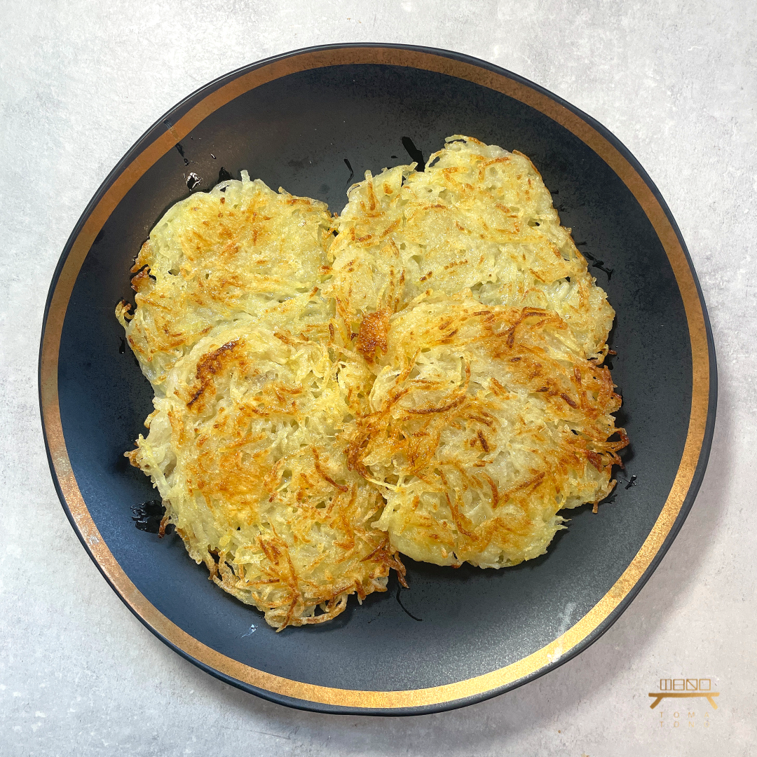 바삭 감자채전 Sliced Potato Pancake