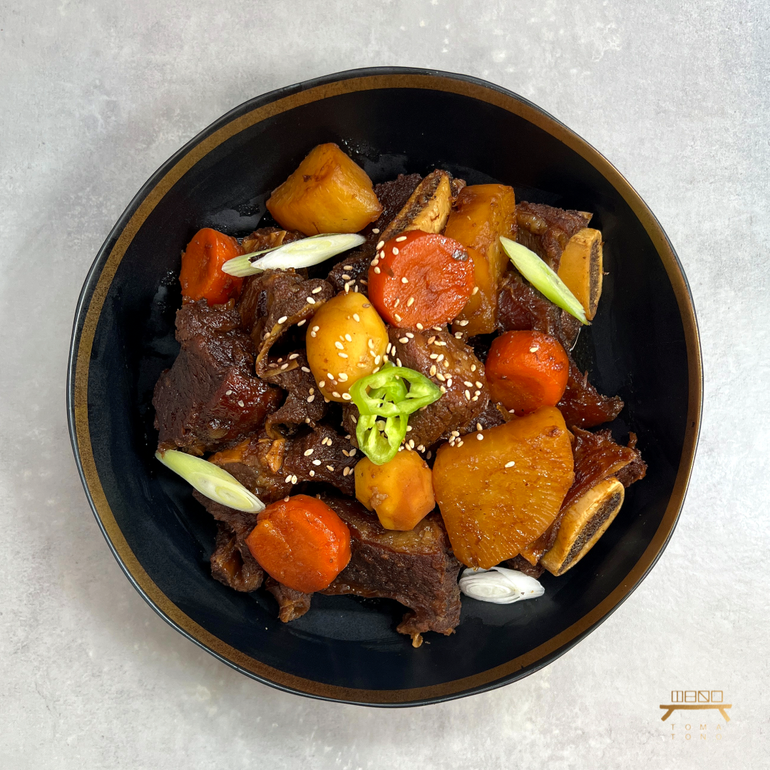 소갈비찜 Braised Beef Short Ribs
