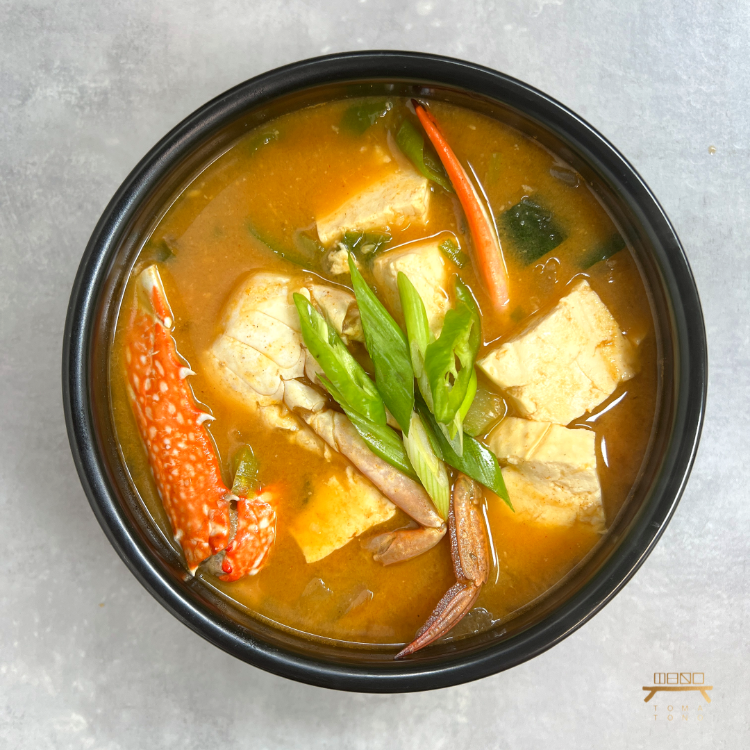 꽃게 된장찌개 Soybean Paste Stew with Crabs